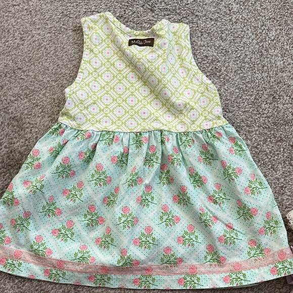 Matilda Jane Green and Pink Patterned Top - Picture 3 of 3